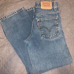 Levis size 24 straight cut jeans